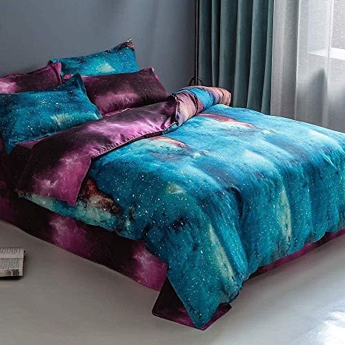 Loussiesd Bohemian Comforter Cover Single Size 2 Pieces Bedding Set Decoration Ethnic Vintage Floral Sheet with 1 Pillow Shams Zipper Ultra Soft Microfiber Exotic Tribal Pattern Bedspread Cover
