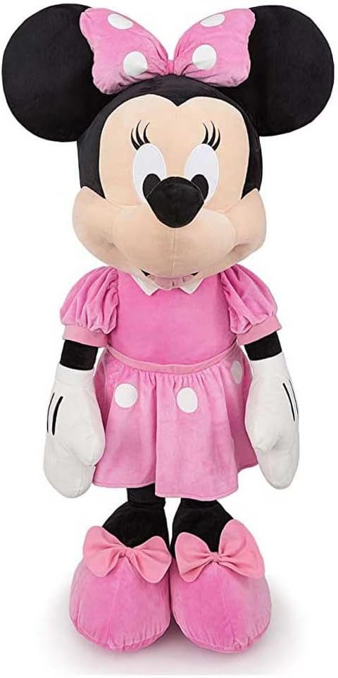 Simba - Peluche Gigante de Minnie Mouse de 120 cm, Producto Oficial Disney