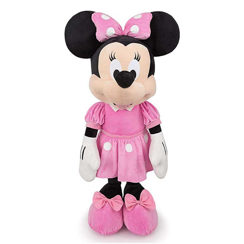 Disney Simba Peluche Minnie, 6315874211, cm 120, con Abito Rosa, + 0 Mesi