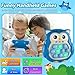 Sensory Pop Fidget Toys for Kids 3-12,Handheld Game for Kids,Light Up Fidget Toy,Travel Games,Airplane Toys for 3 4 5 6 7 8 9 Year Old,Quick Push Pop Game Christmas Birthday Gifts for Boys and Girls