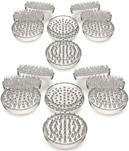 EEEkit 2'' Furniture Coasters, 6pcs Rubber Caster Cups For Carpets Hard Floors - View #6