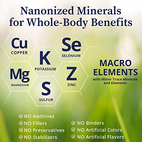 Biopure Micro Minerals Supplement – Highly Bioavailable Major Minerals & Trace Elements To Aid Cellular & Enzymatic Functions For Metabolic & Immune Function Support And Whole-Body Wellness – 16 Fl Oz #TOP2