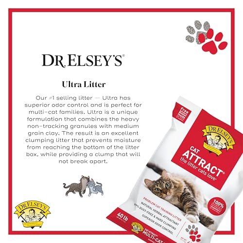 Dr. Elsey's Cat Attract Clumping Clay Cat Litter 40 lb. Bag - image 2