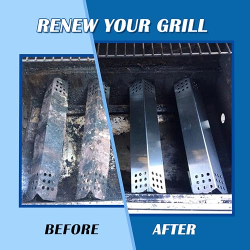 Image of Stainless Steel Heat Plates Replacement Part for Kitchen Aid 720-0745B 720-0733A 720-0336D Grill Accessories, Nexgrill 720-0733 720-0727 Grill Parts, Jenn-Air 720-0709, 720-0336B, 720-0336C Parts