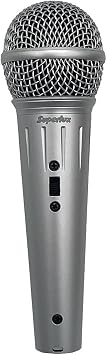 Superlux D103/13X Microphone for Karaoke Voice, Silver