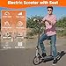 Electric Scooter with Seat, Folding E Scooter for Adults, 350W Motor, 8.5