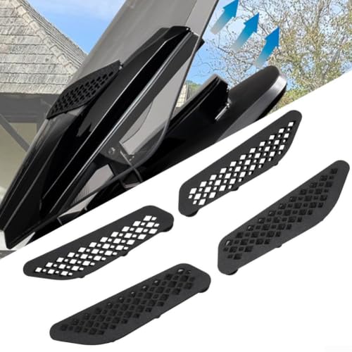 Inserts d'aération de pare-brise haut de gamme pour Bombardier Spyder RT construction flexible