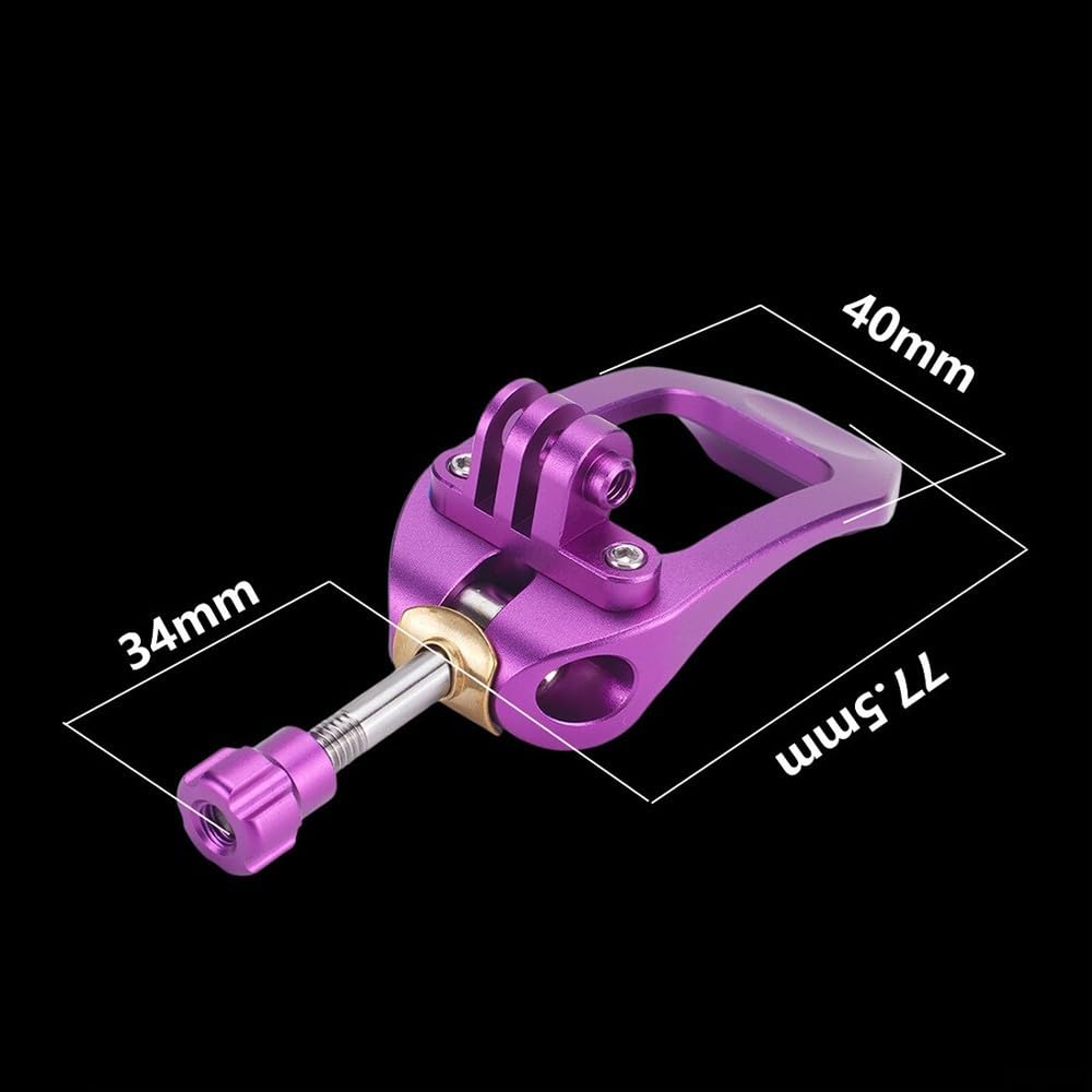 Tubo para dirección Plegable 77.5mm Aluminio Ligero Tubo para