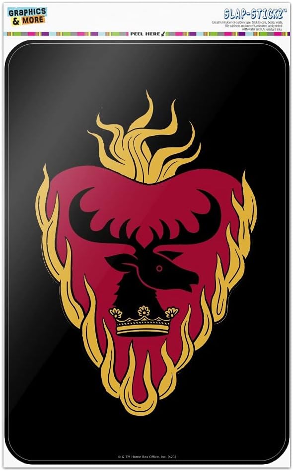 Game of Thrones Stannis Baratheon Sigil Home Business Office Sign