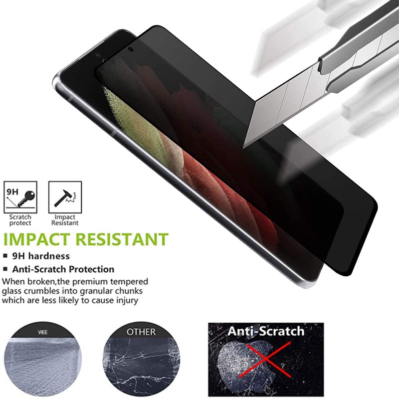 AOKUMA 3D Vetro Temperato OPPO Find X3/X3 Pro, [2 Pezzi] Pellicola Protettiva OPPO Find X3/X3 Pro 3D Vetro Temperato Antiurto Antigraffio e Anti-impronta, Durezza 9H(Bordo nero