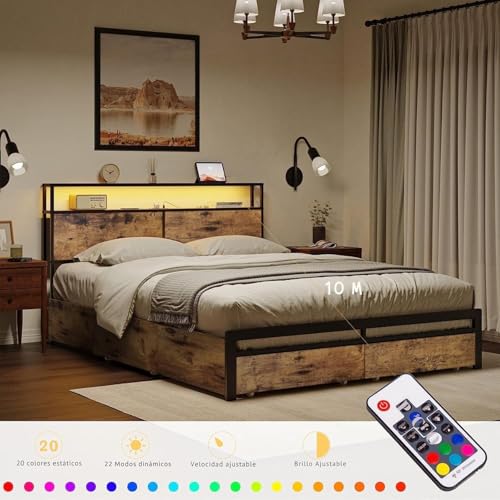 La mejor comparación de Base Cama King Size más recomendados. 15 Base Cama King Size marca FABATO (3)