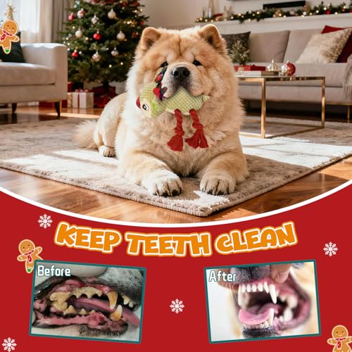 Juguete Navideño para Perros con Sonido y Cuerda miniatura 4