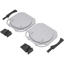 Heavy Duty Wheel Alignment Turn Plates, 360 Rotating Camber Caster Turn Plates for Car & Truck, Aluminum Alignment Turntables with Angle Scale, 6613lbs Load Capacity 2 Pack