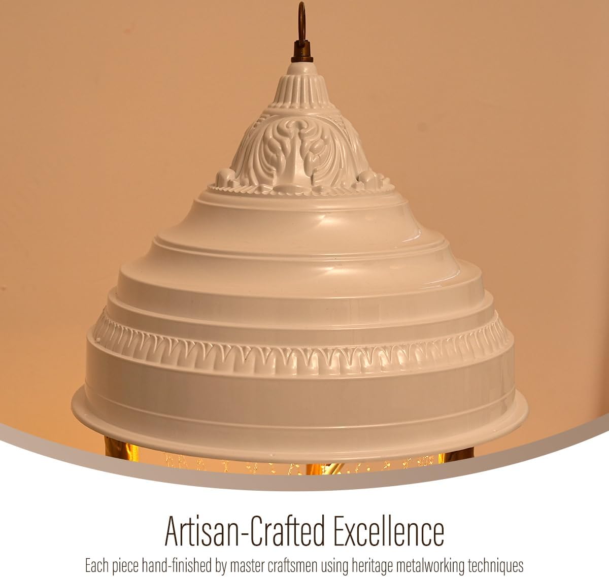 Oil Rain Lamp Vintage | Alabaster White Demeter Series-Single Line Version(13×13×36 in)-Mood Lighting and Luxury Ambient Sculpture for Home, Galleries, Dining Spaces, Hotel Lobbies