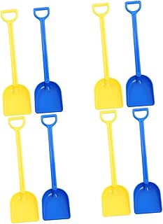 Toyvian Pá De Praia Infantil Pás De Neve Para Crianças Brinquedos De Caixa De Areia Pás De Areia Para Crianças Colher De Praia De Plástico Brinquedos De Areia Para Crianças Pás De