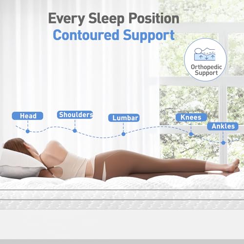 Image of Dual Layer 3 Inch Memory Foam Mattress Topper Twin XL Size, 2 Inch Cooling Gel Memory Foam Plus 1 Inch Pillow Top Mattress Pad Cover, with 8-21 Inch Deep Pocket