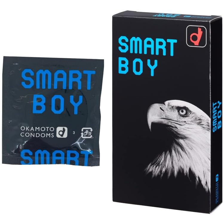 【3個セット】 スマートボーイ オカモト スマート ボーイ + オリジナルコンドームケース + ペペ ローション プロローグ 5ml - 画像2