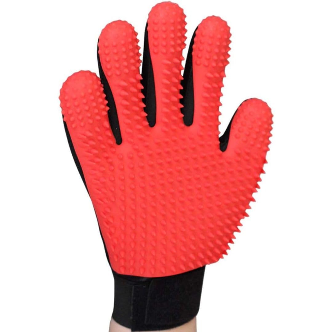 Pet Grooming Glove, Pet Brush Glove, Deshedding Brush Glove, Pet Hair Remover Brush