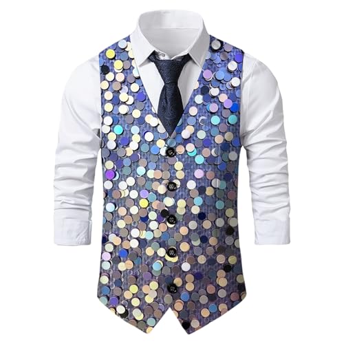 Gilet de soirée à paillettes confortable sans démangeaison pour danser toute la nuit
