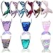 Guador Sac à main à paillettes sirène, mini sac messager à paillettes queue de sirène 6 pièces Bandeau queue de sirène 6 pièces, adapté aux cadeaux d'anniversaire pour enfants et filles