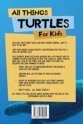All Things Turtles For Kids: Filled With Plenty of Facts, Photos, and Fun to Learn all About Turtles - Image 2