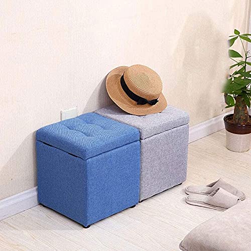 Tabouret de rangement pour optimiser le salon et ranger les chaussures