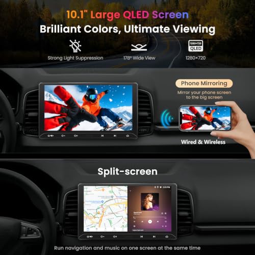 ATOTO A5L 10-Inch Android Double DIN Car Stereo With Wireless CarPlay and Backup Camera - Image 6