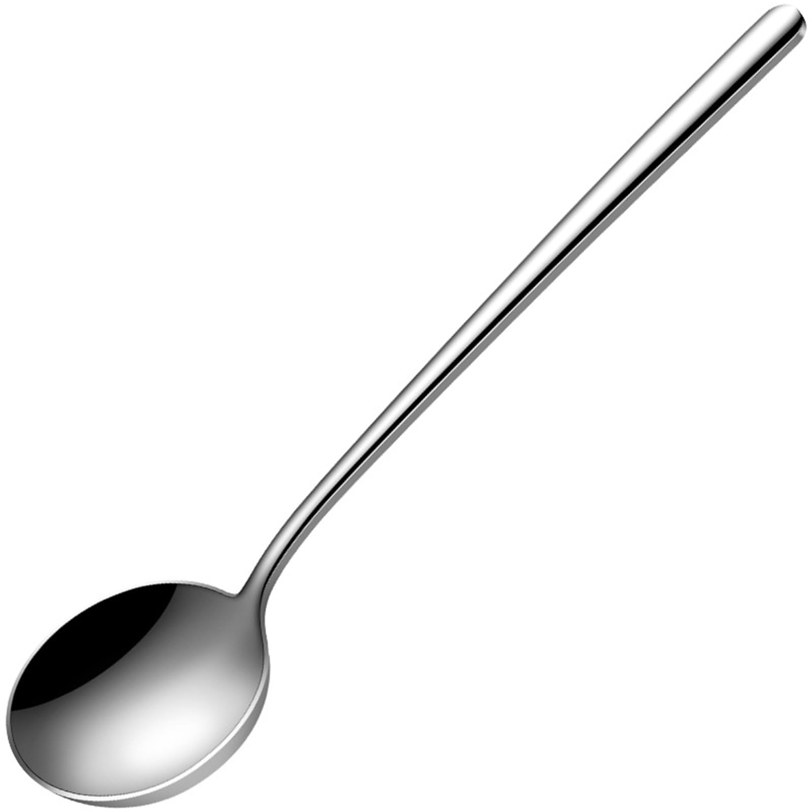 Cuchara de cocina, Cuchara de sopa mango grueso acero inoxidable for uso doméstico en la cocina