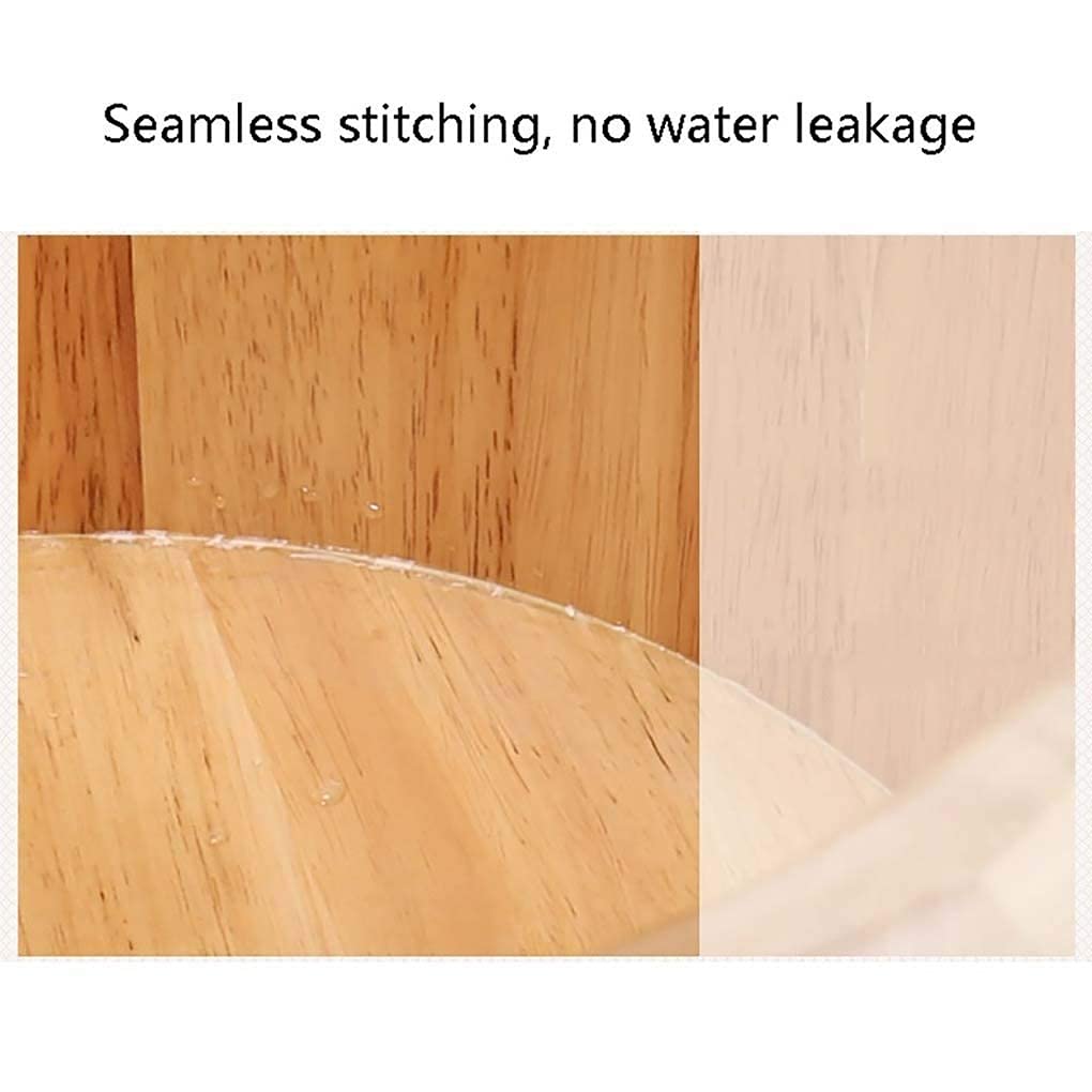 Vaschetta per pediluvio, Vaschetta per pediluvio in Legno, Secchio per Vasca per pediluvio, Massaggio, Spa, Sauna, Ammollo, Pediluvio Secchio in Legno Spa per pediluvi Lavabo per Uso Domestico