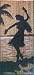 ABeadedCurtain 125 String Hula Girl Silhouette Beaded Curtain (+Hanging Hardware)