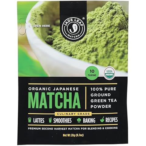 JADE LEAF MATCHA Organic Japanese Matcha, 20 GR Cover