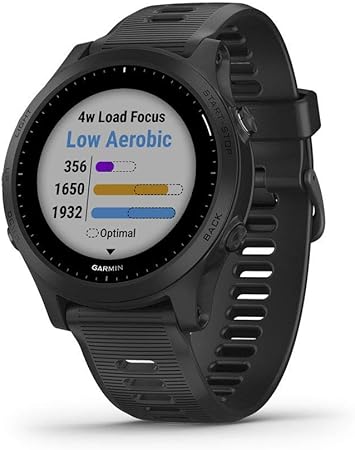 garmin forerunner 945 premium gps runningtriathlon smartwatch with music black renewed