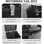 PERIGLO-Waterproof-Motorcycle-Top-BoxMotorcycle-Tail-BoxSuitable-for-All-Kinds-of-Light-and-Heavy-Motorcycle-Storage-Boxfor-Store-Helmet-Large-LuggageBlack-80L