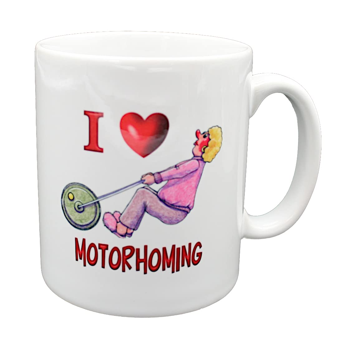 Armand Foster Love Motorhome Motorhoming Humour Cartoon Funny Gift Double Sided Mug - Cartoons