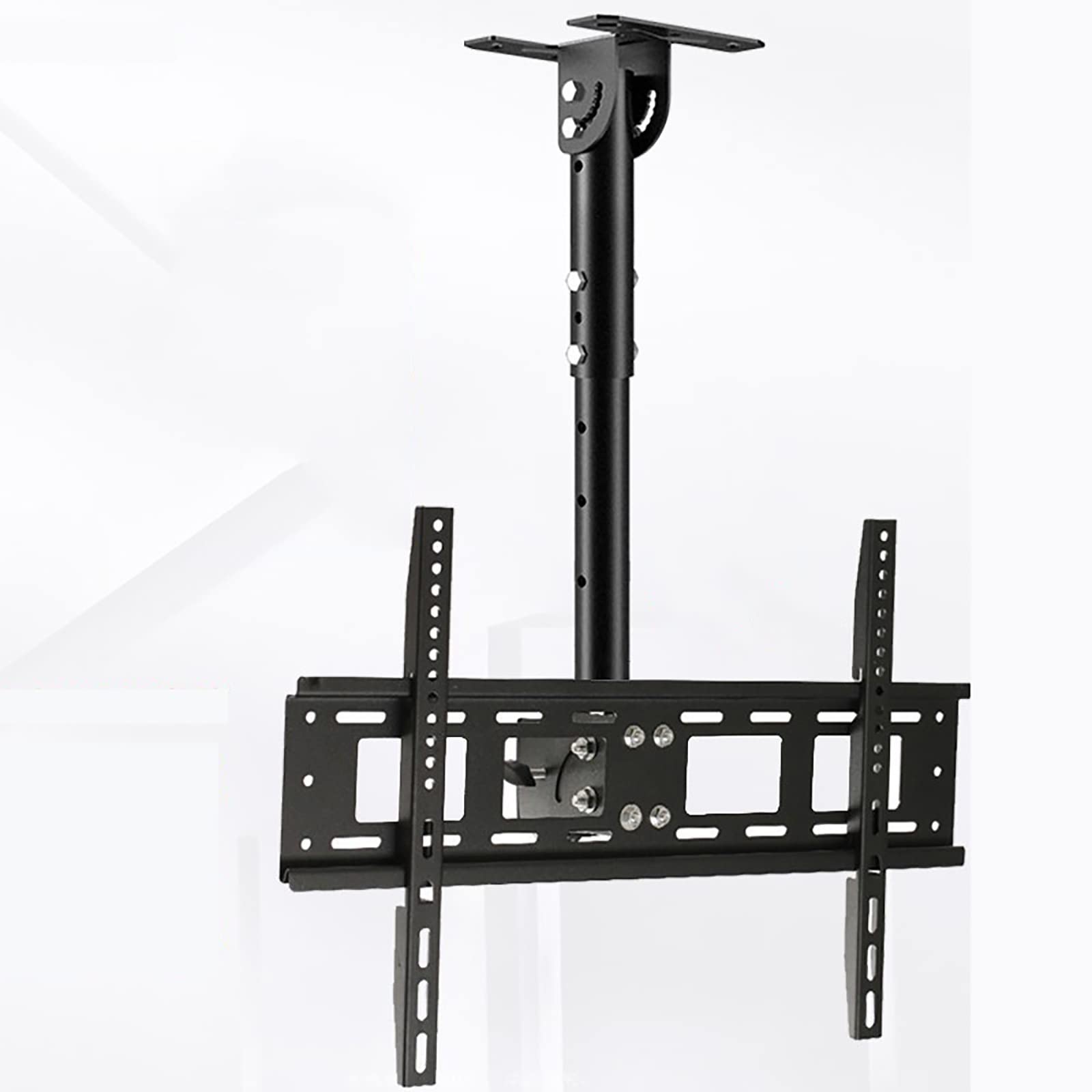 Support de montage TV pour plafond voûté et salon moderne avec grand écran 42-80