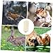 Alasum Pumice Chew Toy for Healthy Teeth and Gums Ledge for Small Animals Like Hamsters Gerbils and Chinchillas Random Color