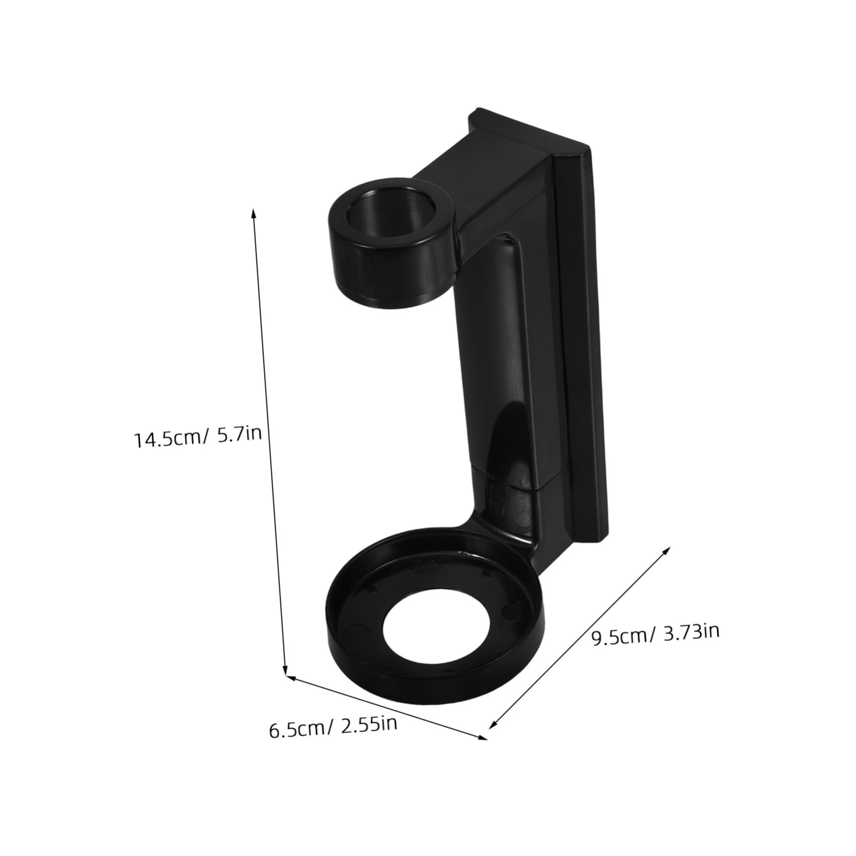 KICHOUSE No Drill Wall Mount Soap Dispenser Holder for Shower Gel and Lotion Heavy Duty Mounted Bathroom Organizer for Shampoo and Liquid Soaps Capacity