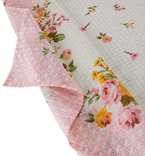 Toalha Estampada Retangular 6 Lugares Carol 1,40 m x 2,20 m Com 1 peça