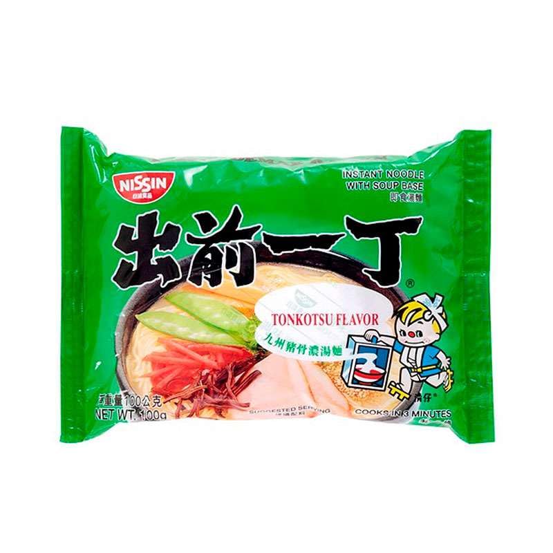 Ramen Tonkotsu 100g - Nissin - Pack de 5 unidades