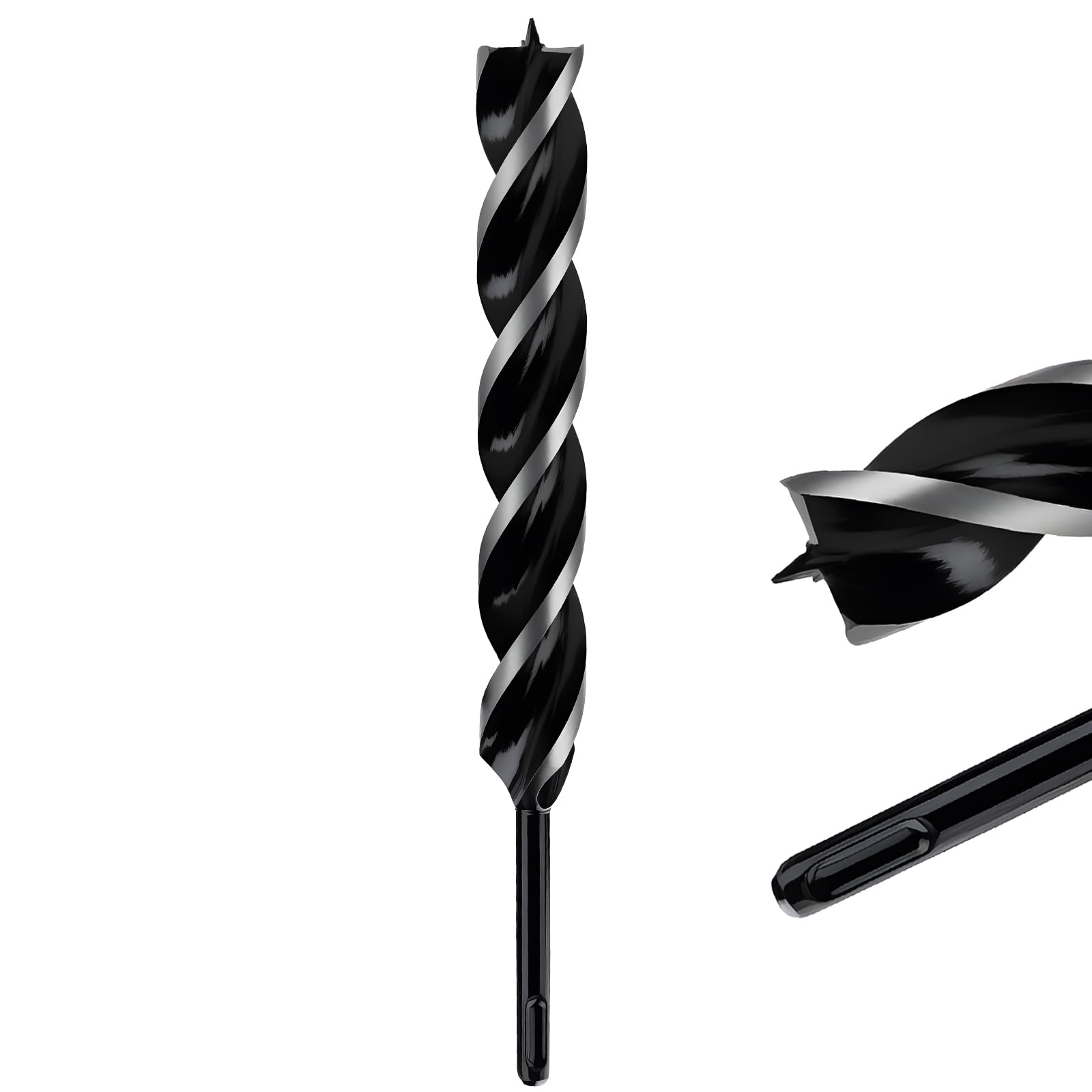 MOXPIFY Extra Long 29mm x 300mm Auger Drill Bit SDS Plus, SDS Wood Auger Drill Bits for Woodworking โ image 1