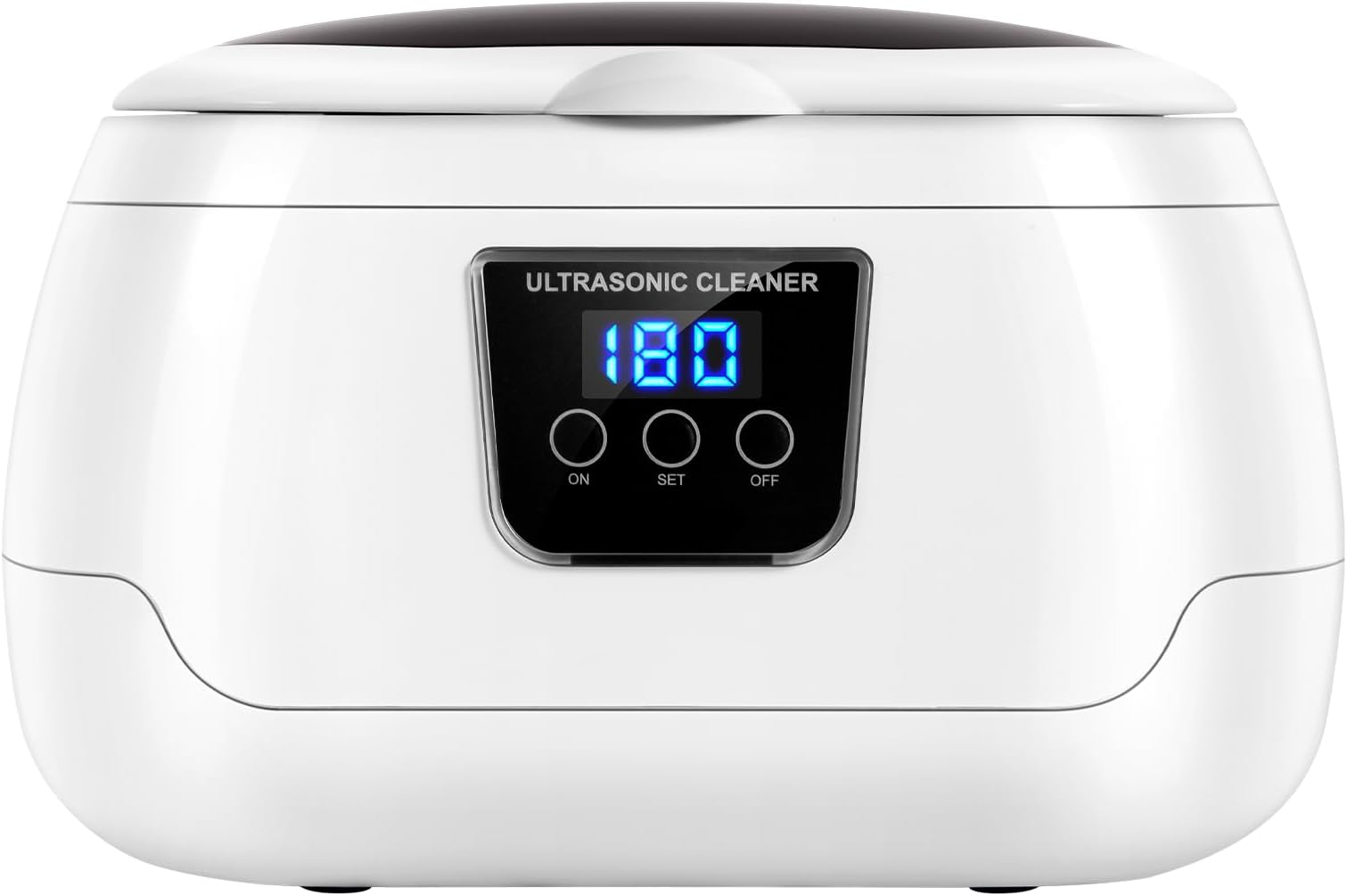 Uten Ultrasonic Cleaner Machine, 600ml Large Capacity Portable Jewellery Cleaner for Glasses Jewelry Watches Dentures Retainer Coins 43KHZ