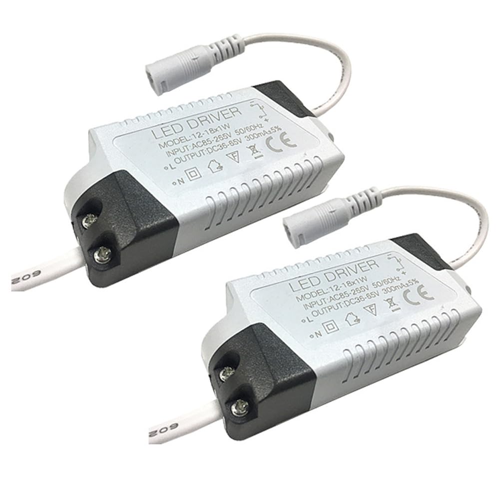 Acxico 2-Pack LED Driver Power Supply 8-12W, AC 110V-220V Input - View #9