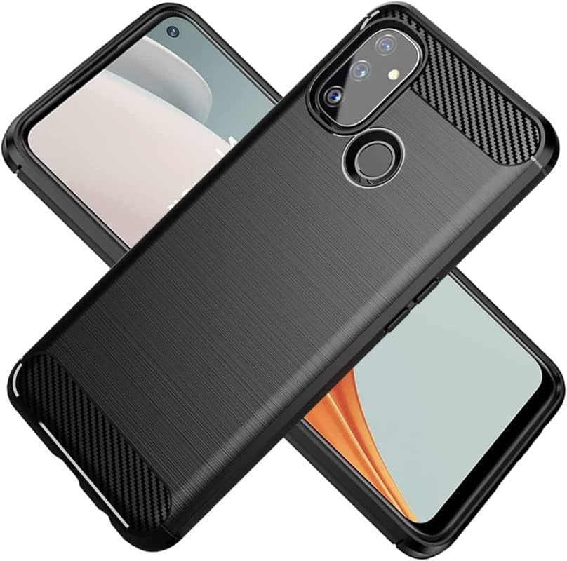 Image of Basic Case for Oneplus Nord N100 (Carbon Fibre Black)