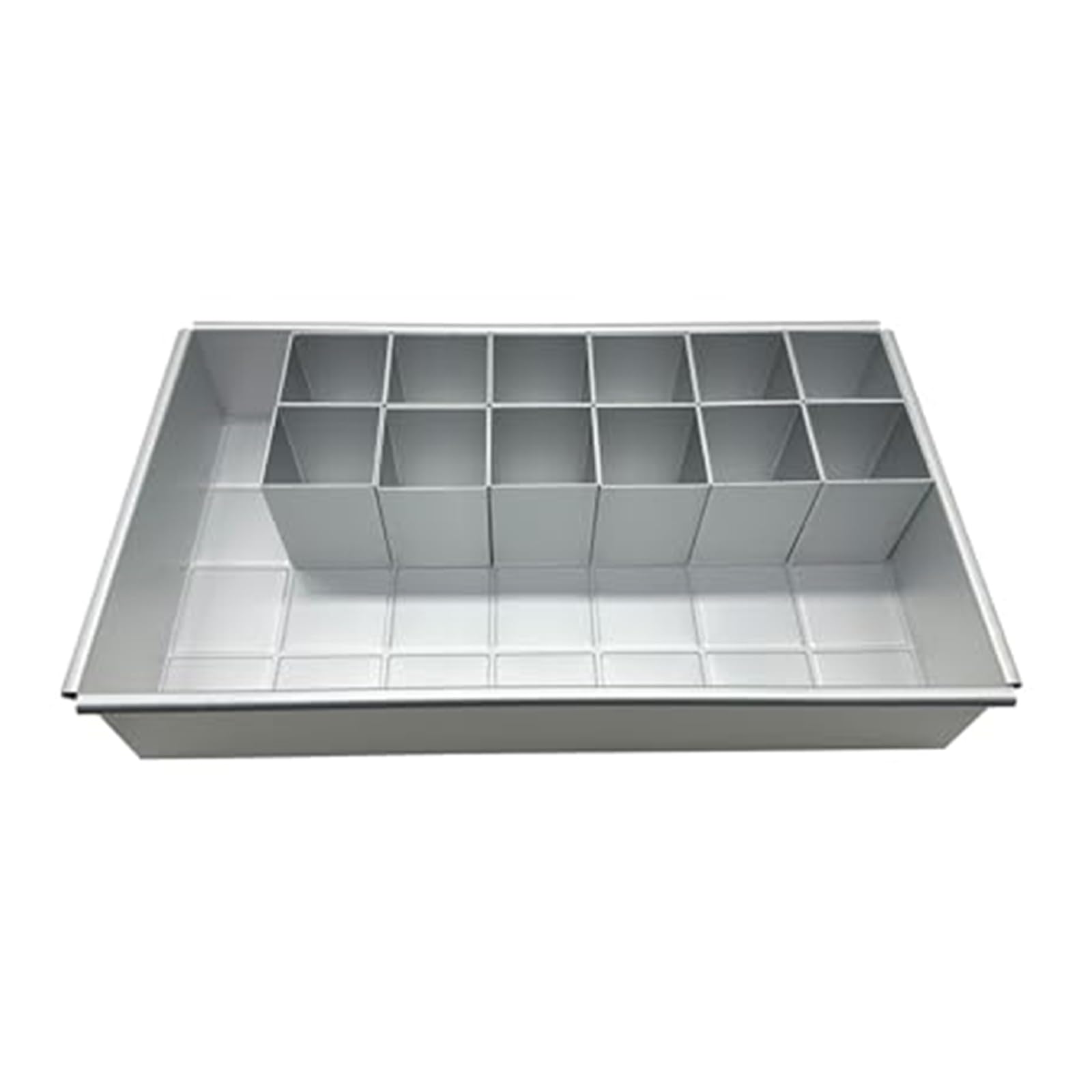 HZBB Portable Aluminum Alloy Rectangular Cake Molds with Nonstick Coating Alphabets Letter Dessert Baking Tray Nonstick Cake Pan