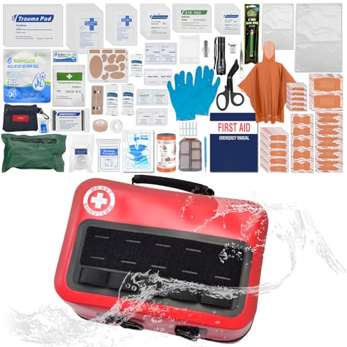 Besst Survivor 348-Piece Waterproof First Aid Kit