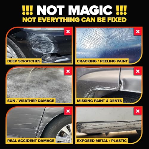 Image of Car Scratch Removal 200ml | Safe For All Color Vehicle | Removes Minor To Mid Level Scratches & Swirl | Car Scratch Remover With Paint-Safe Formula (Car Scratch Remover + Car Cloth)