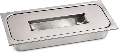 22 * 9 * 4cm Edelstahl Feuerstelle Brennkammer. Brenner aus Edelstahl,Feuerschale - Feuerkorb Zubehör