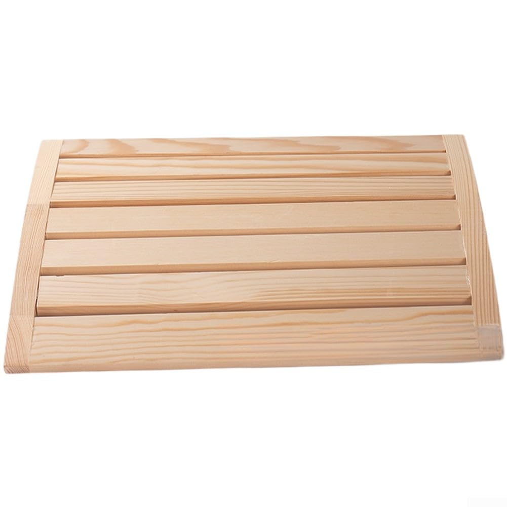 Reposacabezas de sauna de madera para relajación, diseño curvo ergonómico, acabado de grano natural, 38 x 31 x 7 cm, una sola pieza, compatible con la mayoría de saunas domésticas y