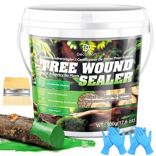 Tree Wound Sealer & Dressing – 17.6oz Pruning Sealer Paste for Trees