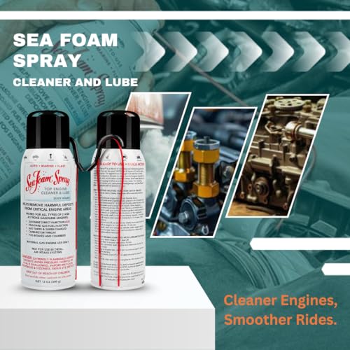 Engine Intake Valve Cleaner Spray – GDI Safe | Cleans Intake Valves & Chambers, Lubricates Upper Engine, Storage Safe – 14 oz | Model SS14 | 2 Pack - Thumbnail 2